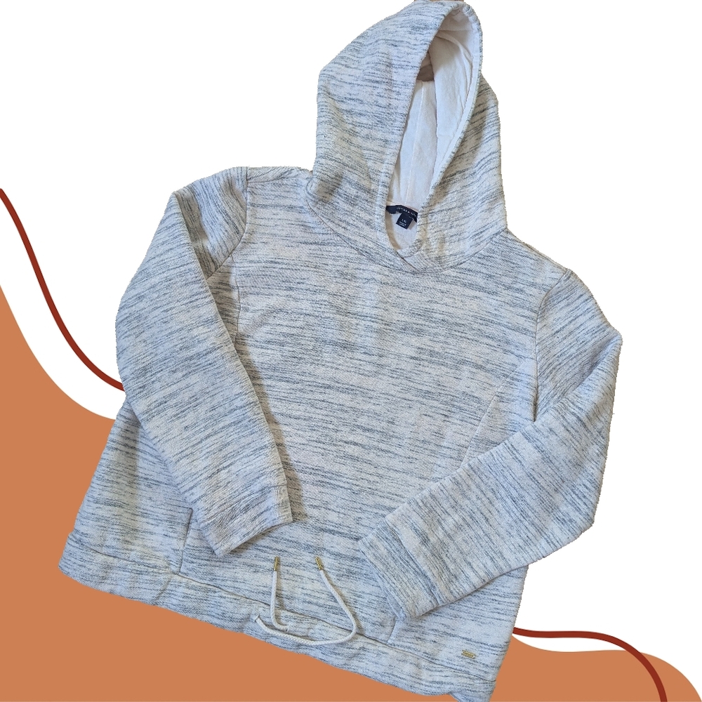 Tommy Hilfiger Marled Cropped Hoodie